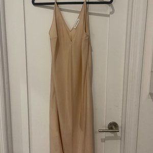 Altuzarra Nude Silk Slip
